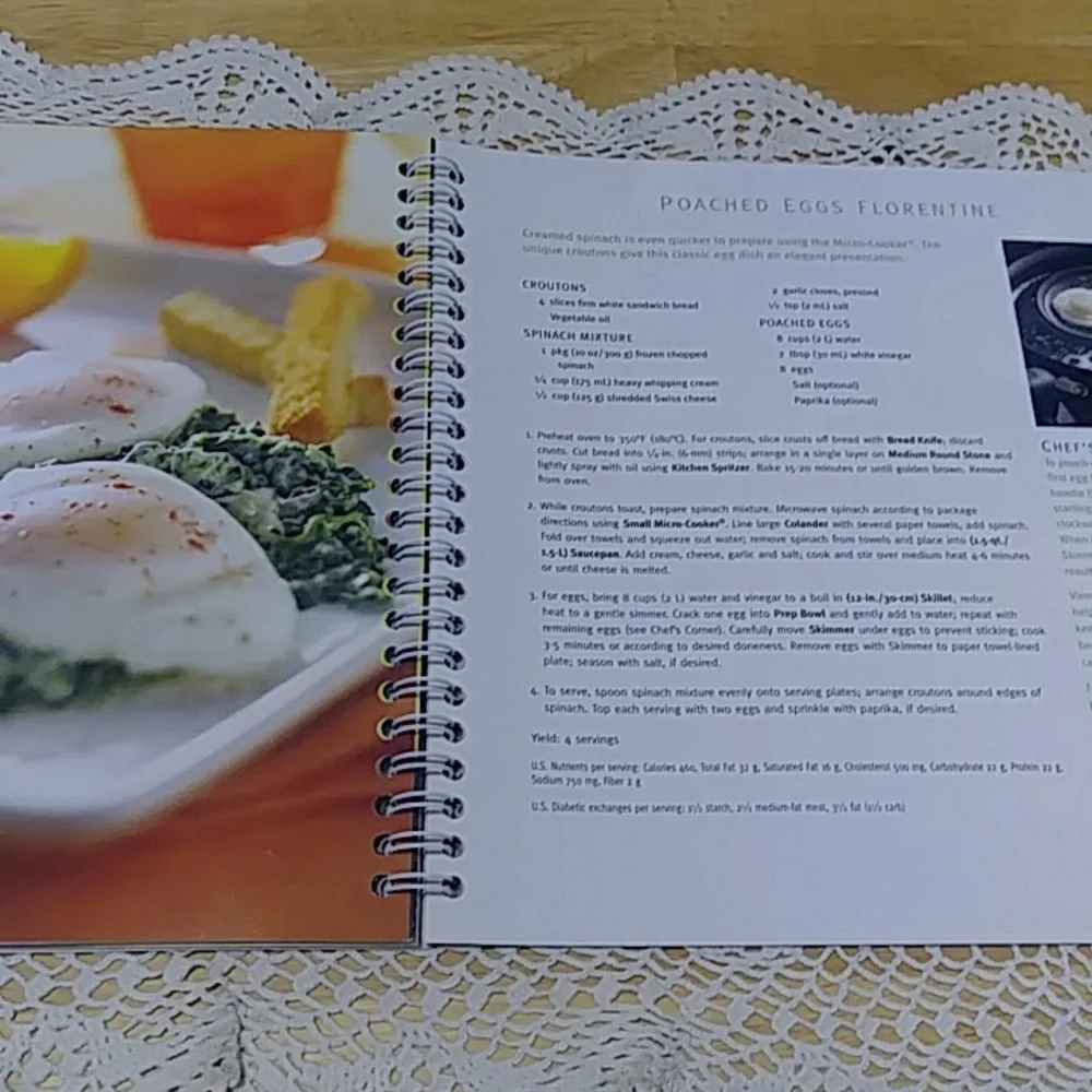 Pampered Chef Cookbook, 29 Minutes to Dinner Vol 1 Quick Meal Menus
